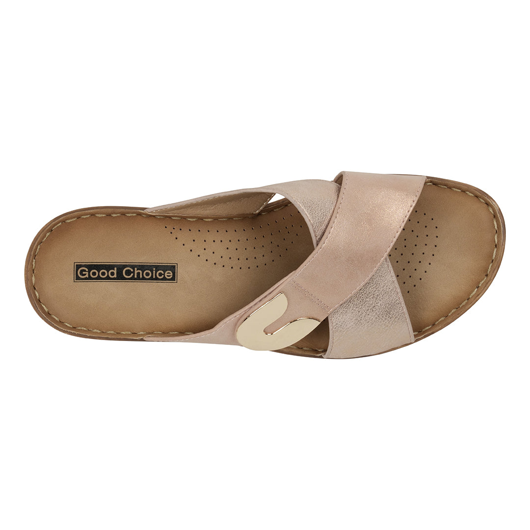 Women's Demi Blush Wedge Sandals