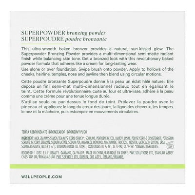 Well People Superpowder Bronzing Powder Sun Glow 0.31oz - Imperfect Box
