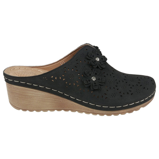 Women's Krista Black Flat