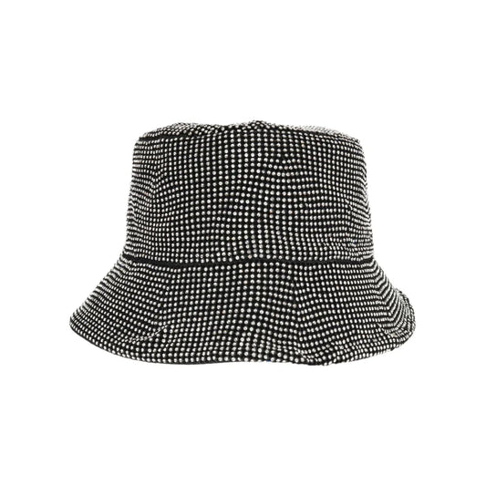 Allover Rhinestone C.C Bucket Hat