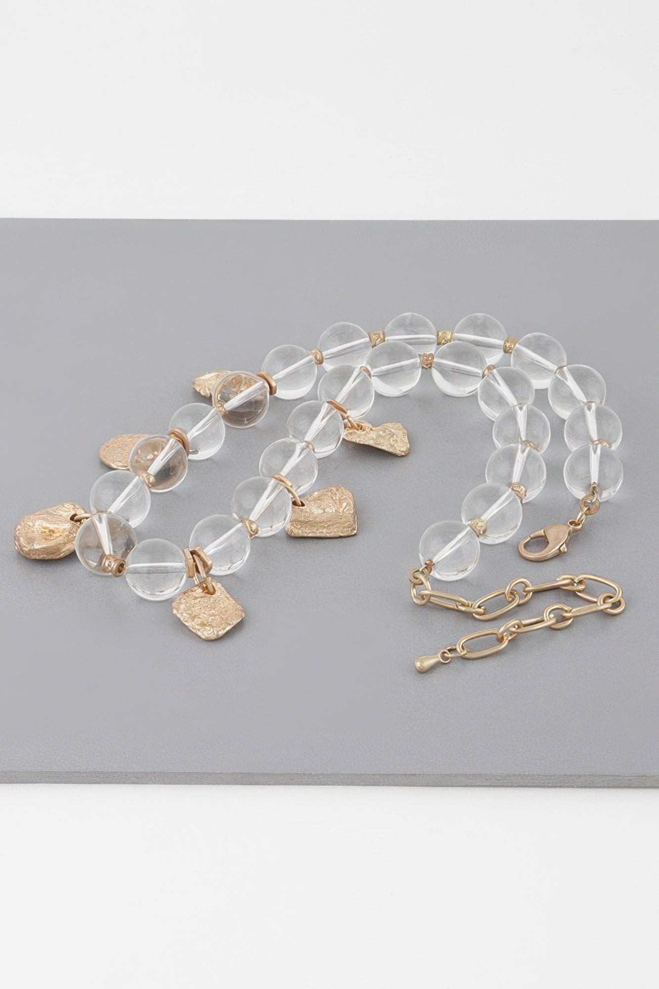 Transparent Charm Bead Necklace - All Season Fashion