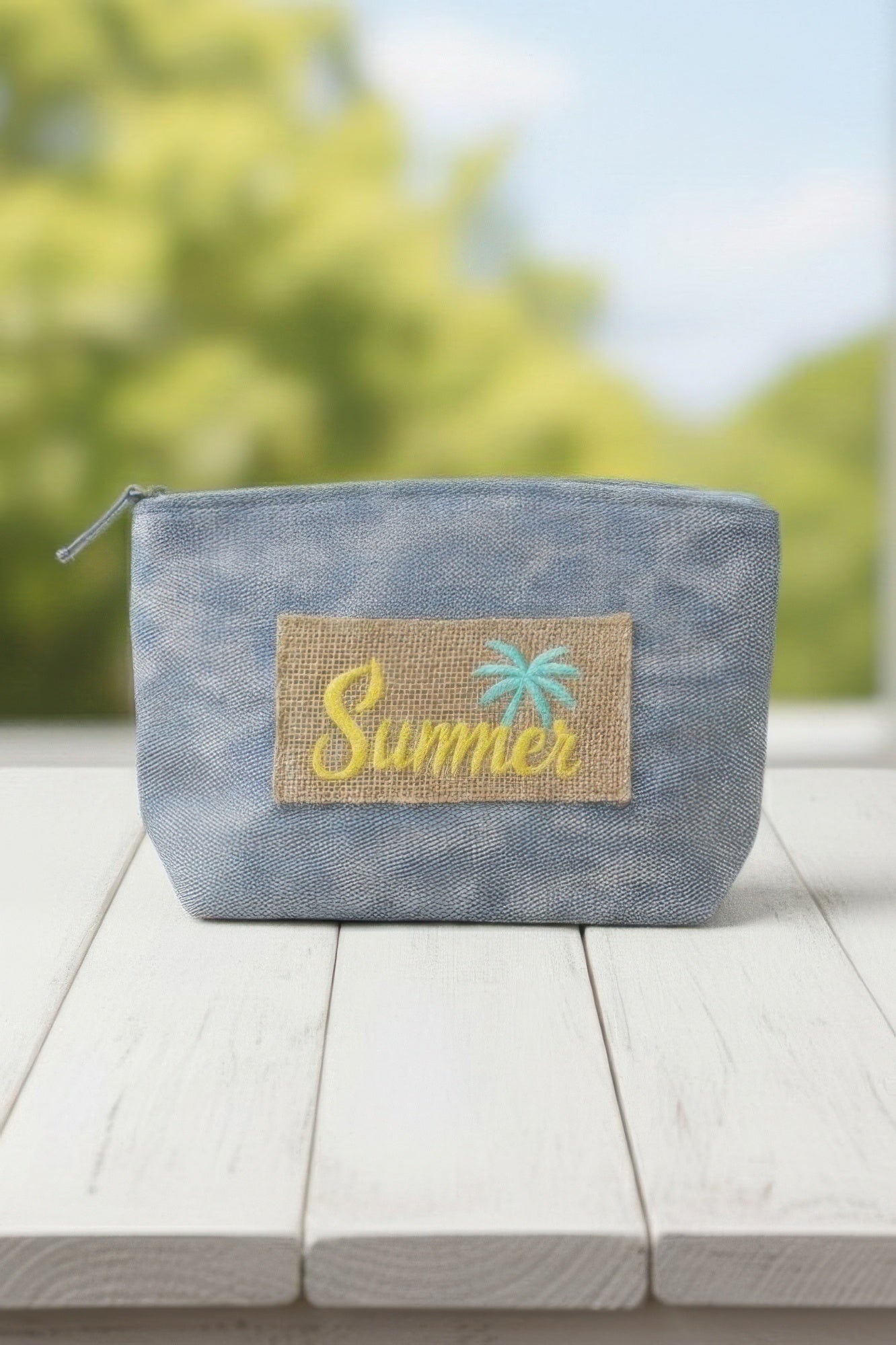 Holiday Patch Vintage Cosmetic Pouch - All Season Fashion