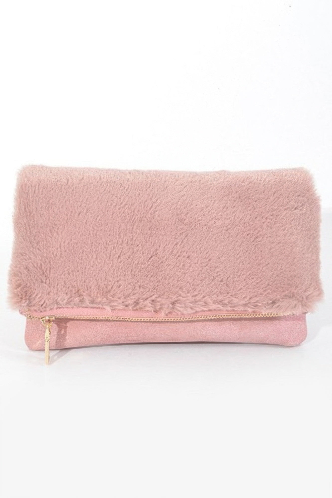 Fuffy Foldable Hand Clutch - All Season Fashion