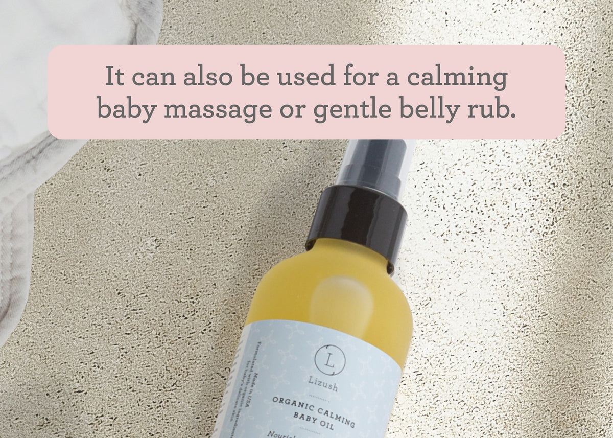 Nourishing, Soothing, Calming Organic Baby Oil