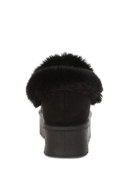 Zeta Charm Detail Slip On Snow Boots