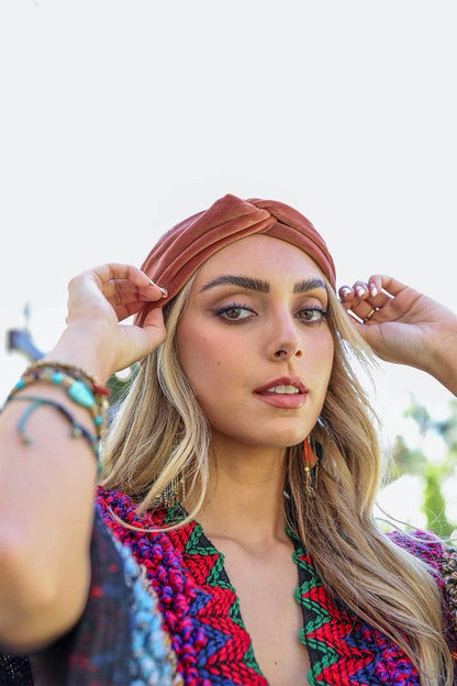 Leto Accessories Super Soft Twisted Velvet Headbands