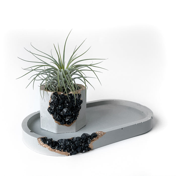 BLACK TOURMALINE VANITY TRAY