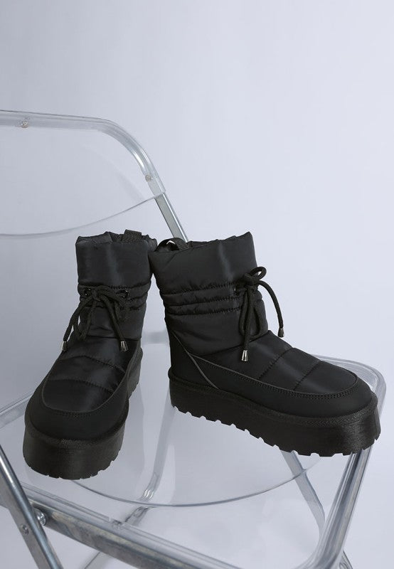 Pacos High Ankle Chunky Snow Boots