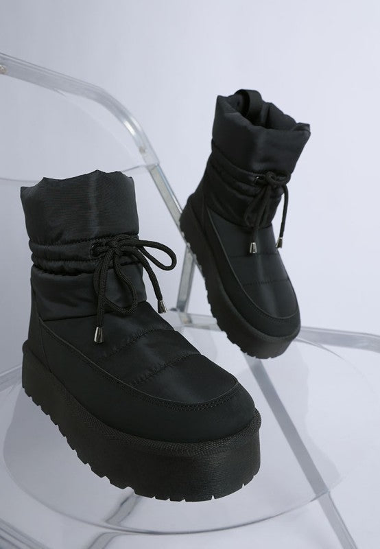 Pacos High Ankle Chunky Snow Boots