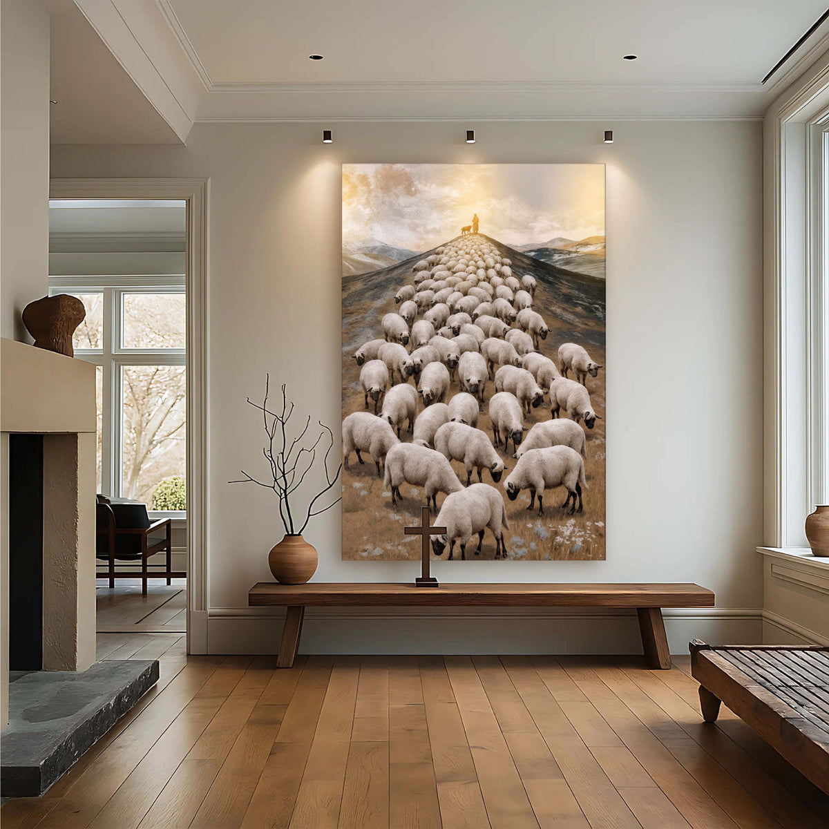Parable Of The Lost Sheep Faith Wall Art II