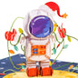Christmas in Space 3D Popup Card