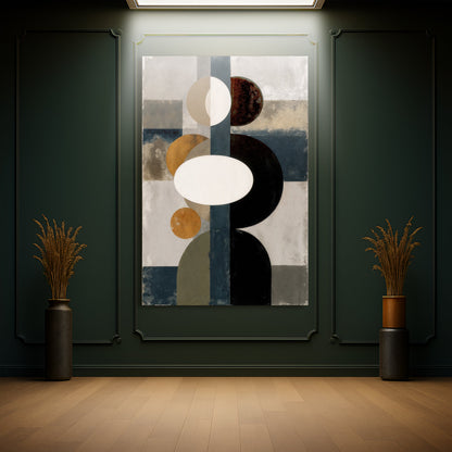 Abstract Contemporary Geometry Wall Art