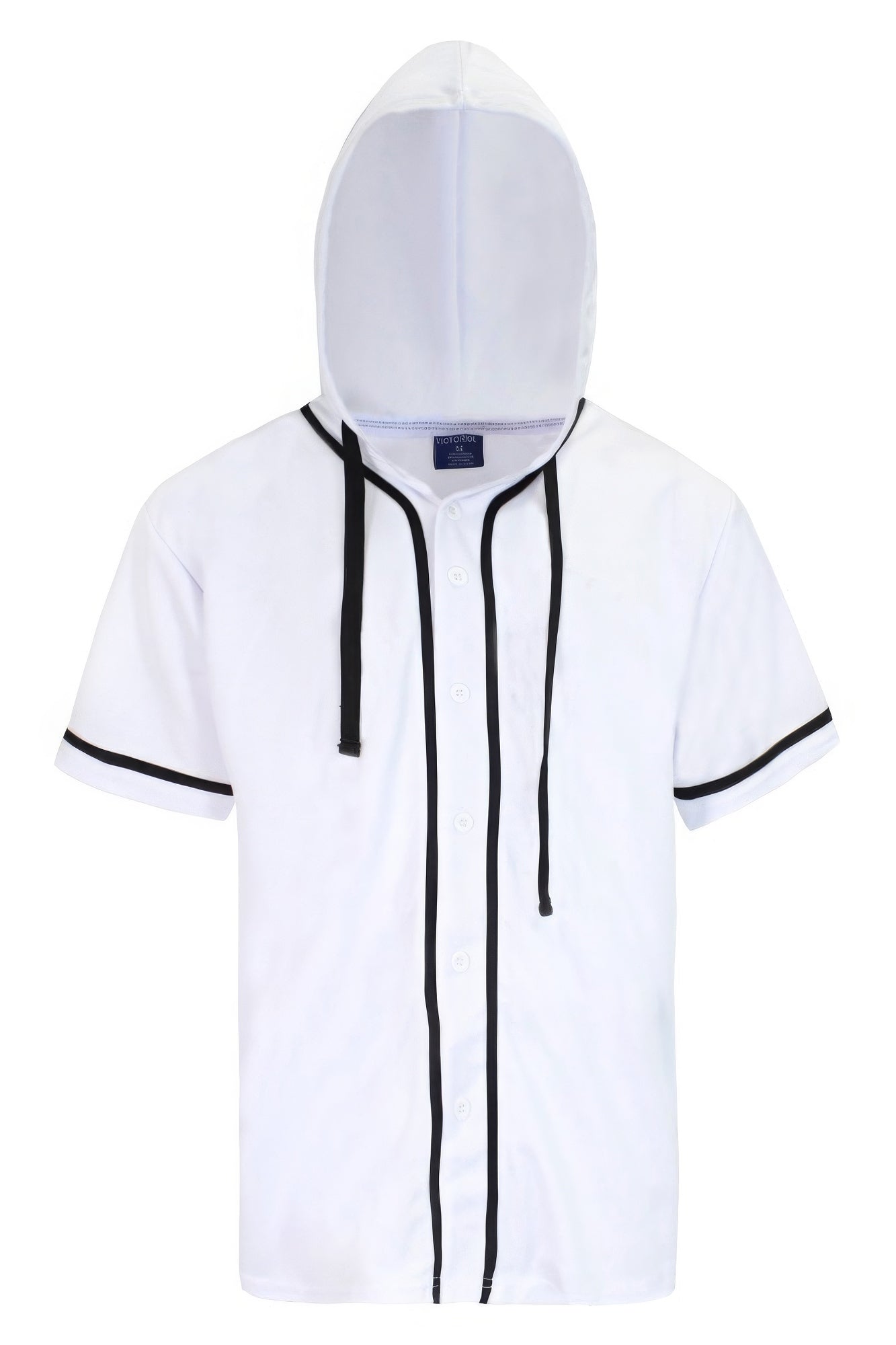 Hooded Baseball Jersey - All Season Fashion