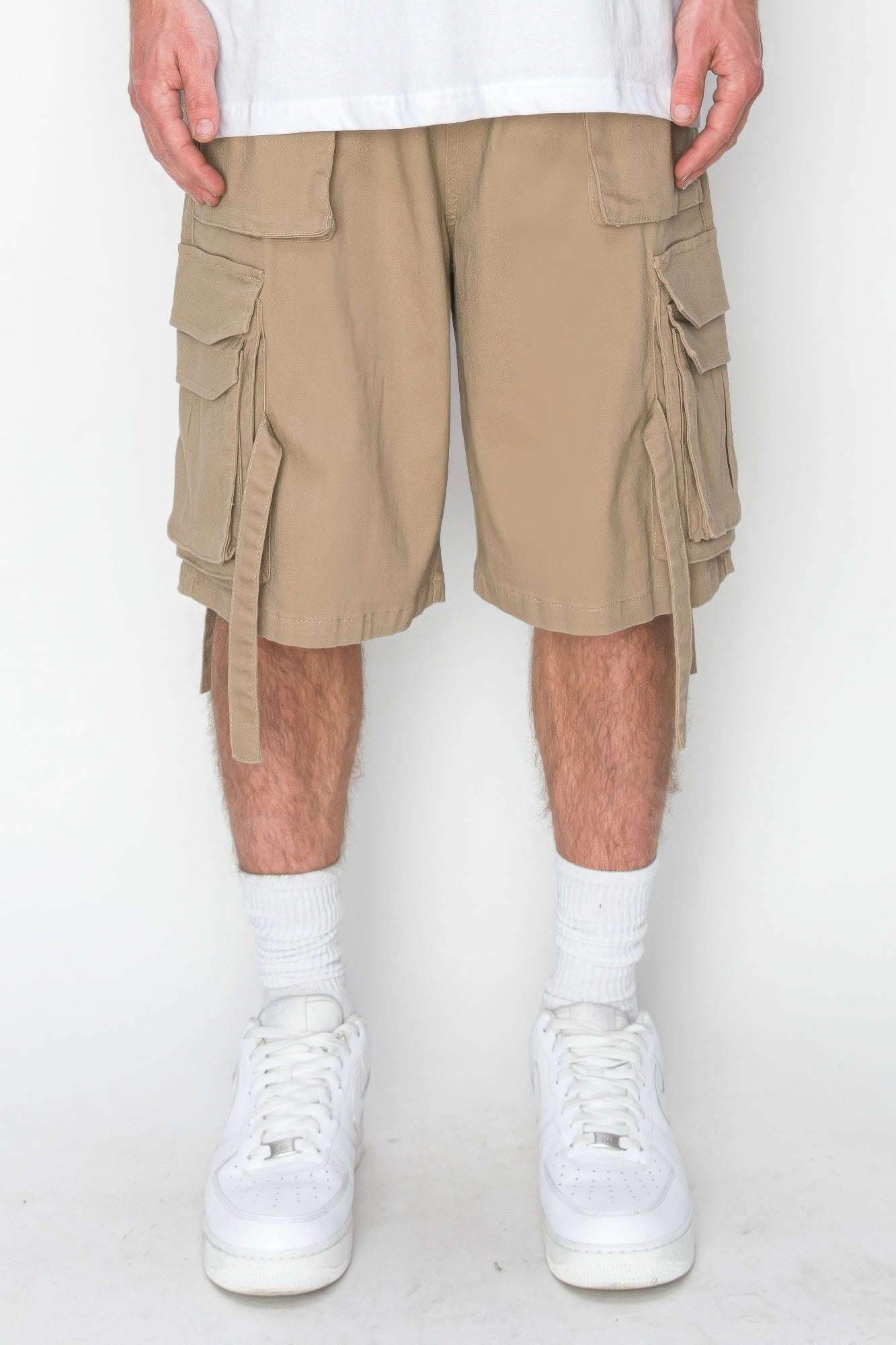 Twill Tuility Jogger Shorts - All Season Fashion