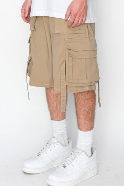 Twill Tuility Jogger Shorts - All Season Fashion