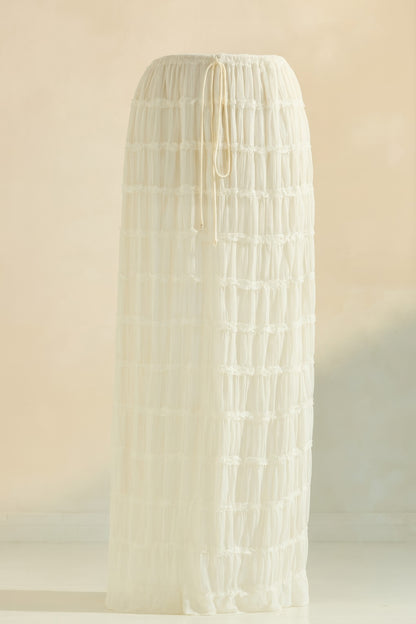 Sky Breeze Sheer Maxi Skirt - All Season Fashion