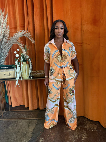 Solar Muse Pants Set - All Season Fashion