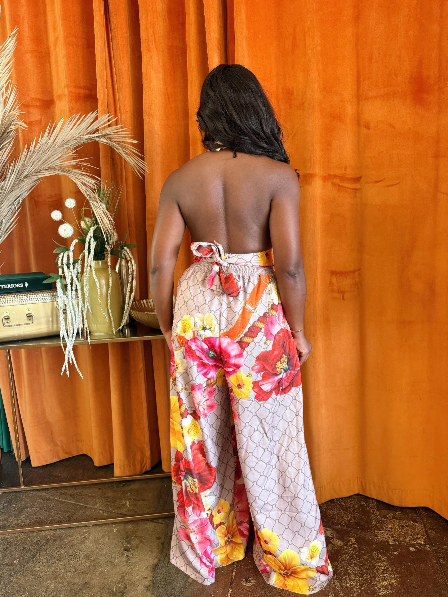 Paradise Bloom Jumpsuit - All Season Fashion