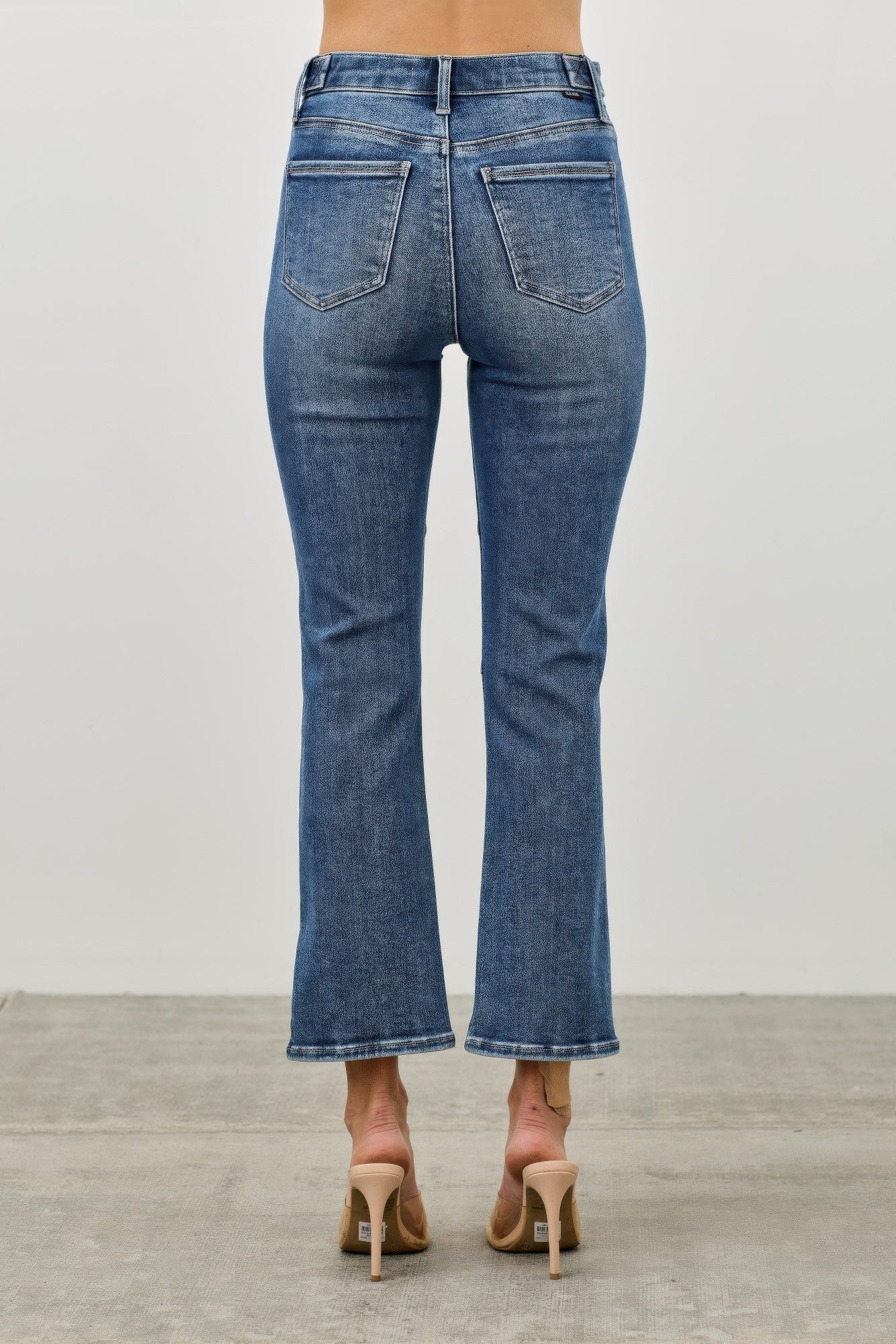 Mid Rise Skinny Crop Tummy Control - All Season Fashion