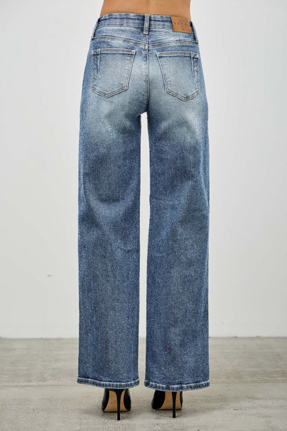 Mid Rise Straight With Pintuck - All Season Fashion