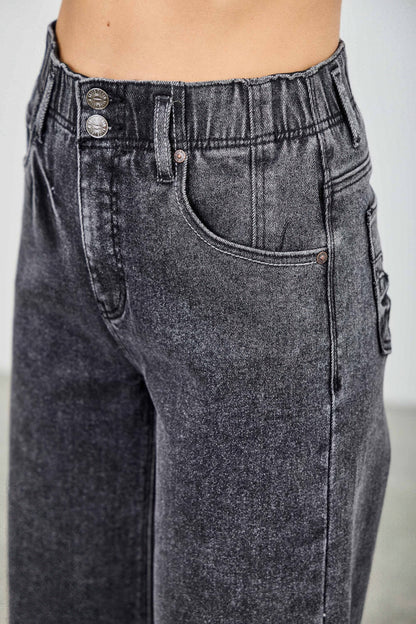 High Rise Wide Crop - All Season Fashion