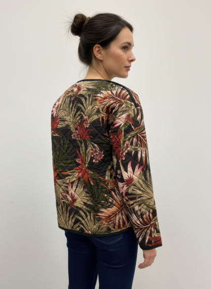 Onque Casual Printed Reversible Jacket - All Season Fashion