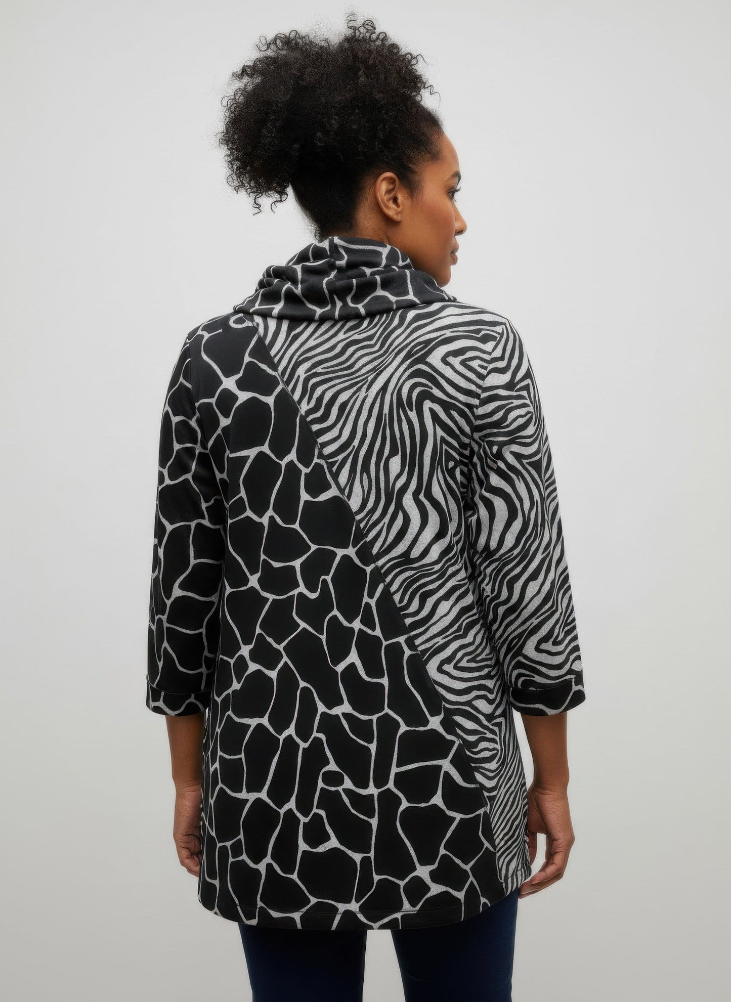 Thomas&olivia Printed Plus Size Blouse - All Season Fashion