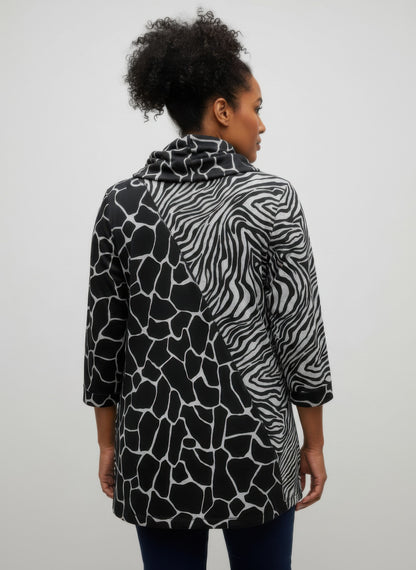 Thomas&olivia Printed Plus Size Blouse - All Season Fashion