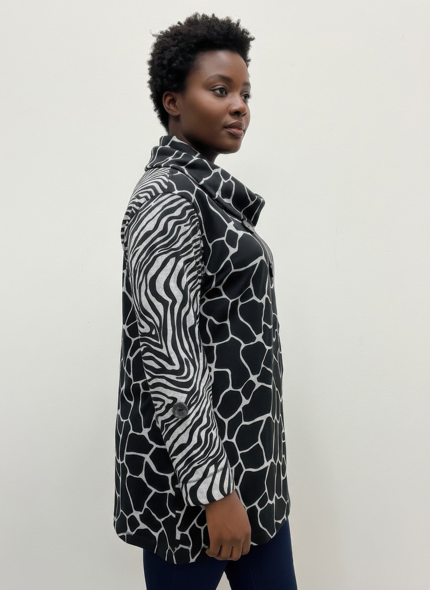Thomas&olivia Printed Plus Size Blouse - All Season Fashion
