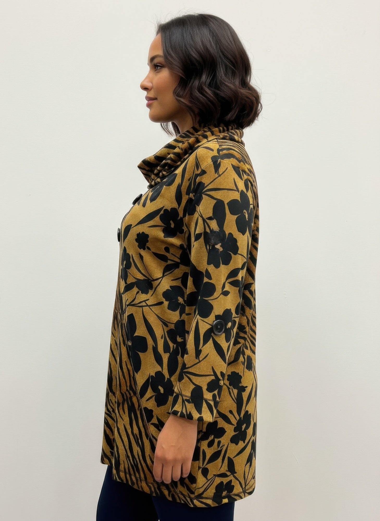 Thomas&olivia Printed Plus Size Blouse - All Season Fashion
