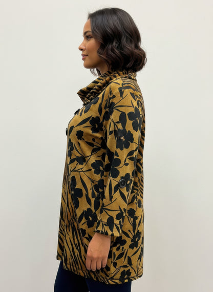 Thomas&olivia Printed Plus Size Blouse - All Season Fashion