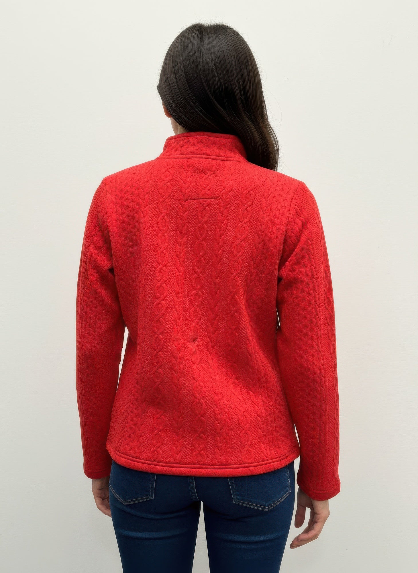 Onque Casual Textured Jacket - All Season Fashion
