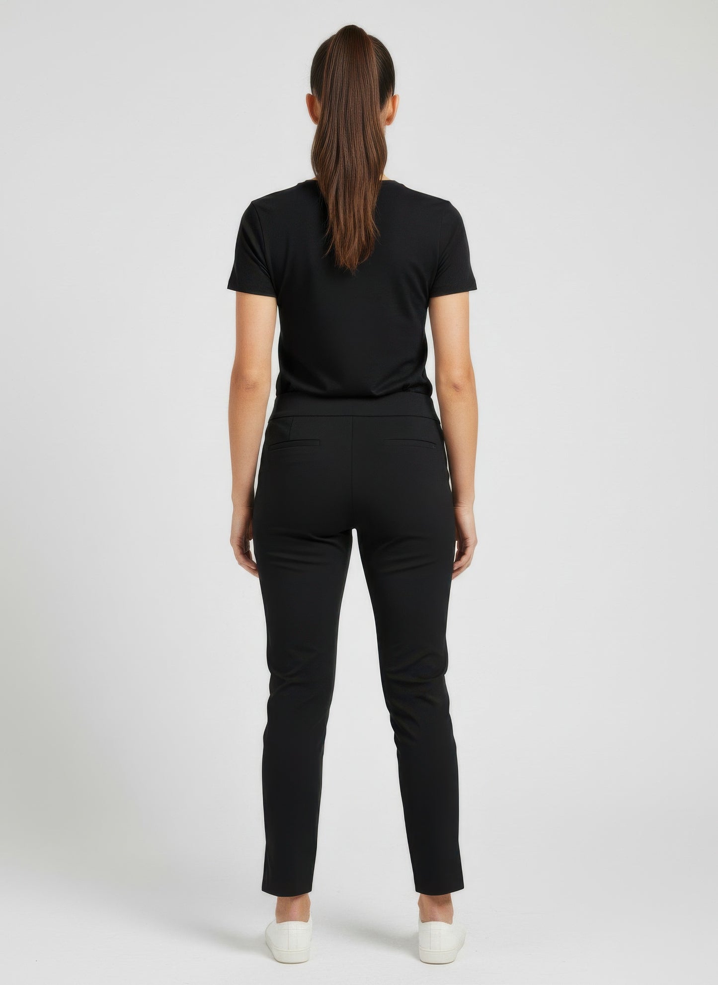 Counterparts Pull On Solid Pants - All Season Fashion