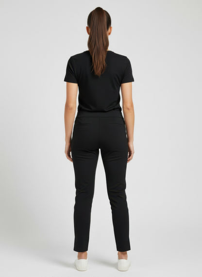 Counterparts Pull On Solid Pants - All Season Fashion