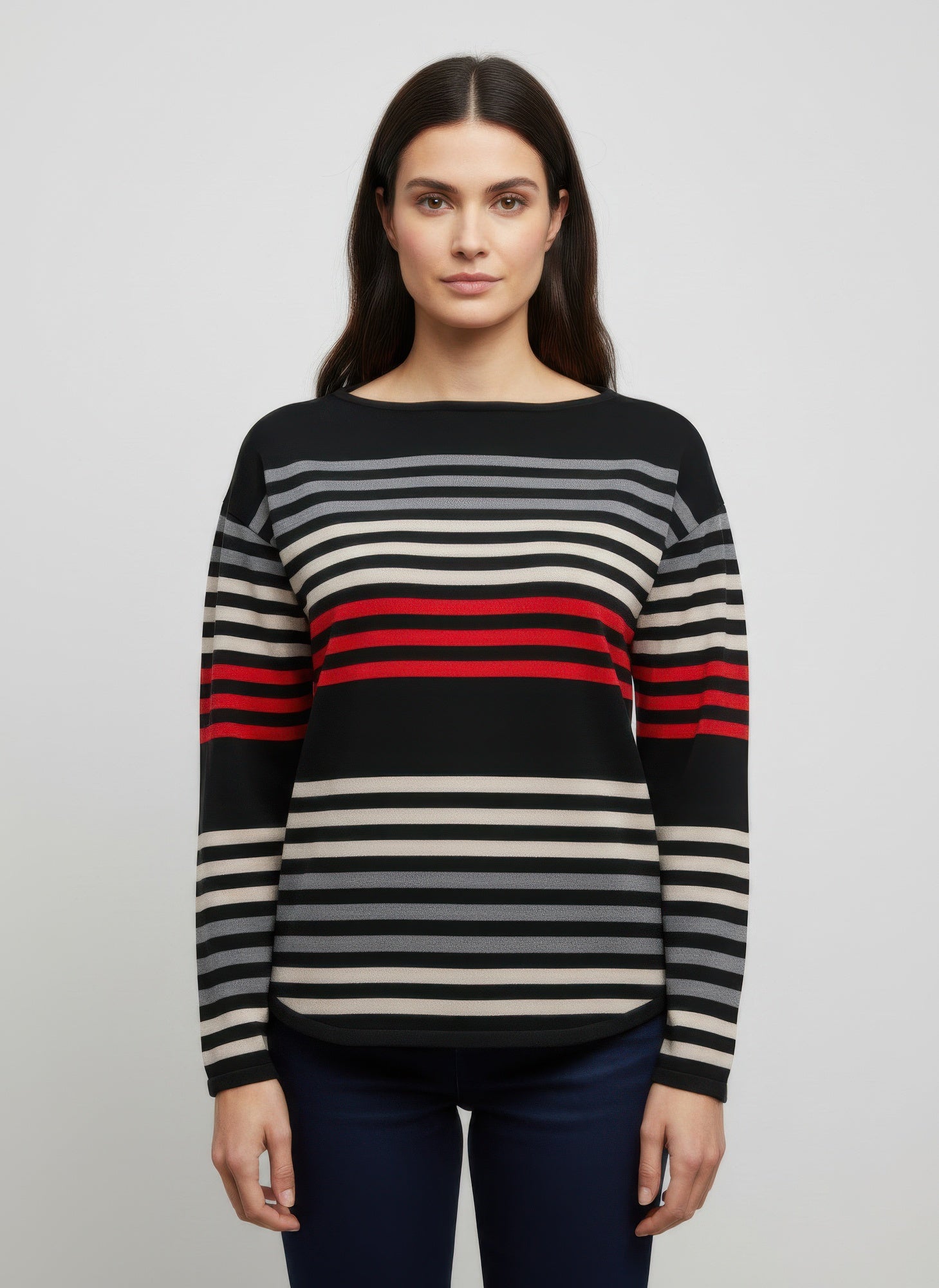Ninety Striped Sweater - All Season Fashion