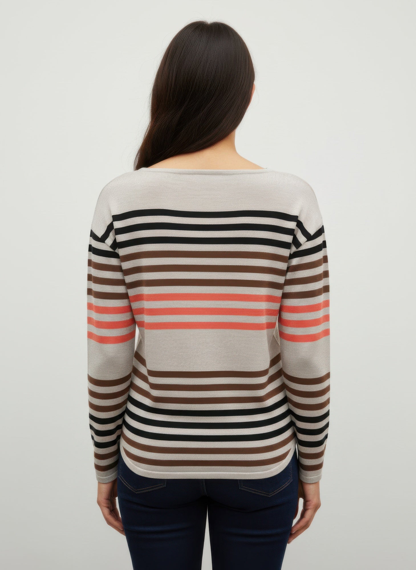 Ninety Striped Sweater - All Season Fashion