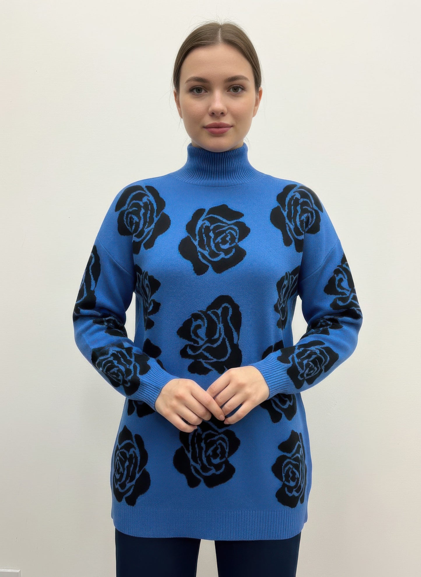 Ninety Floral Sweater - All Season Fashion