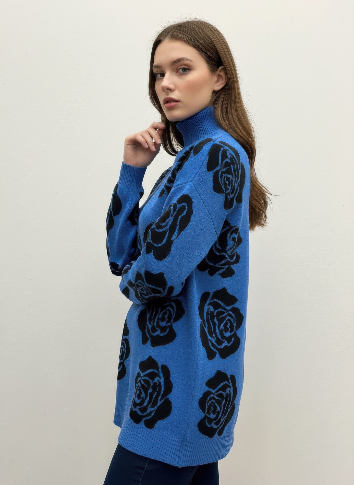 Ninety Floral Sweater - All Season Fashion