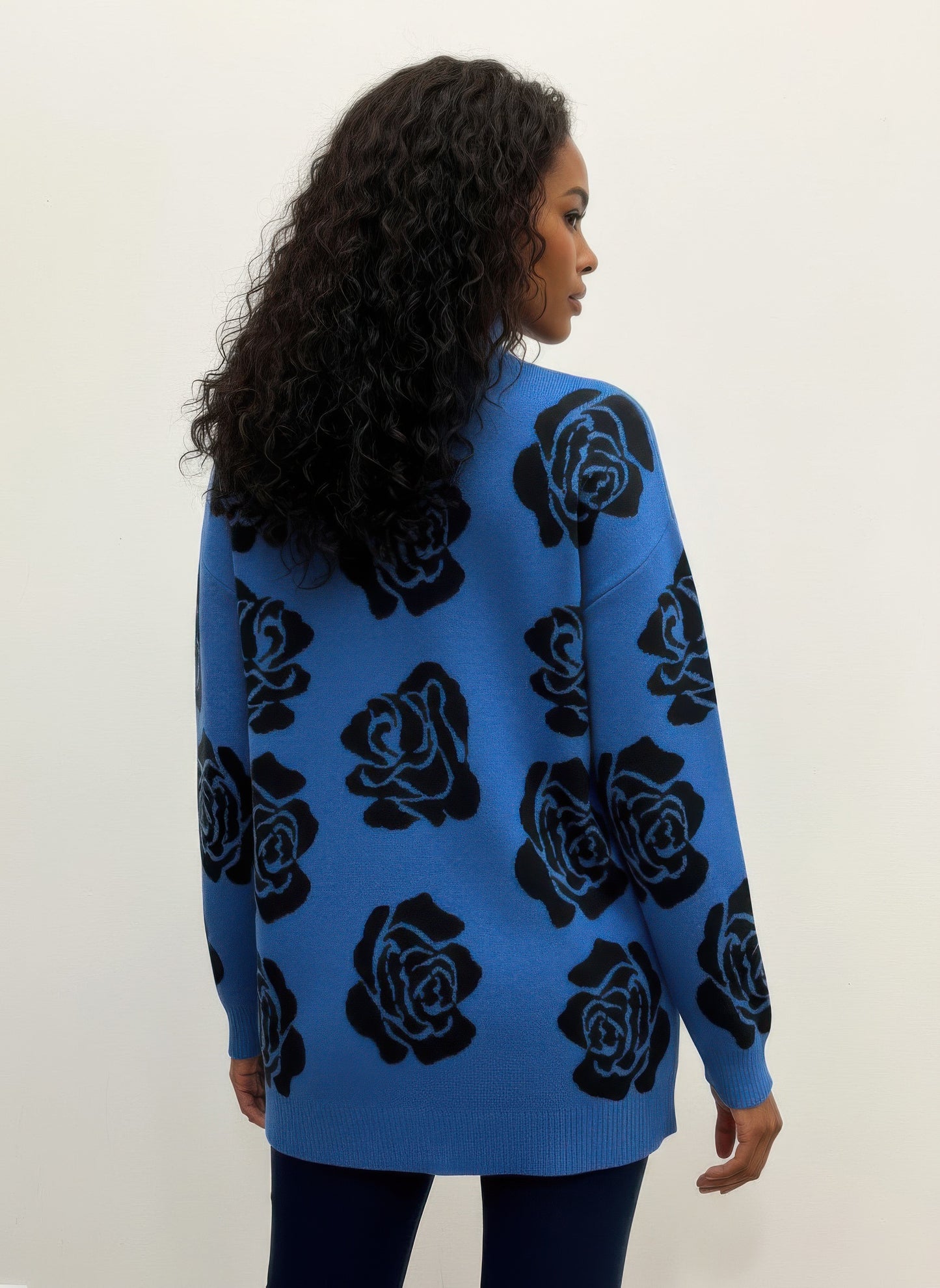 Ninety Floral Sweater - All Season Fashion