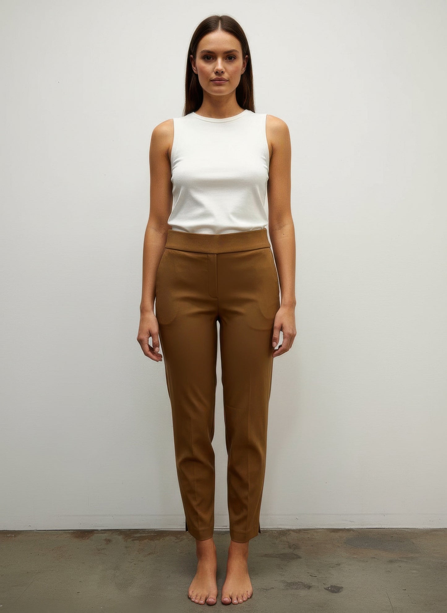 Counterparts Pull On Solid Pants - All Season Fashion