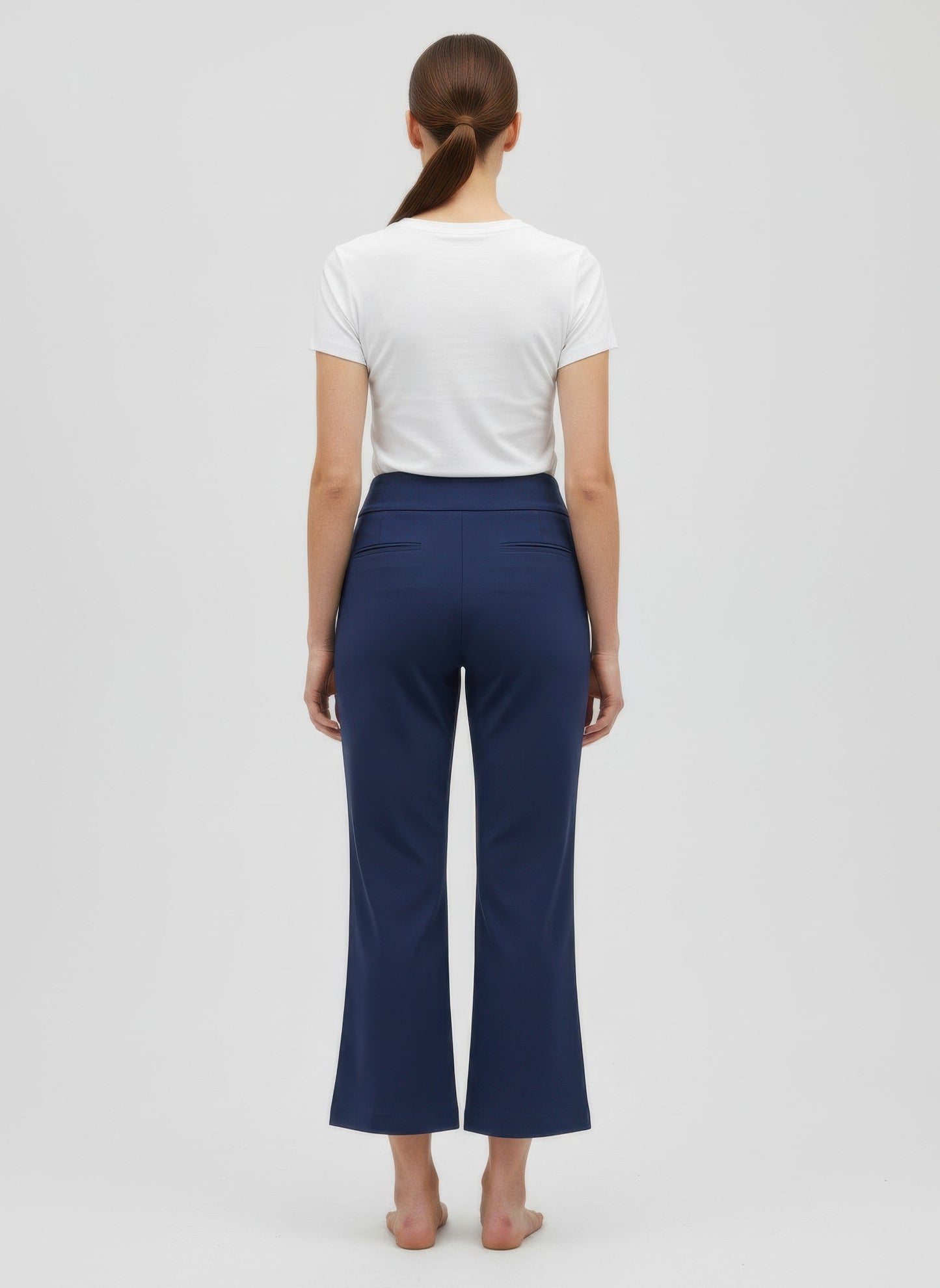 Counterparts Solid Pull On Pants - All Season Fashion