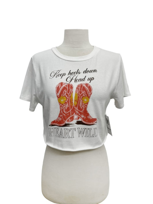 Wild Heart Cowgirl Graphic Tee - All Season Fashion