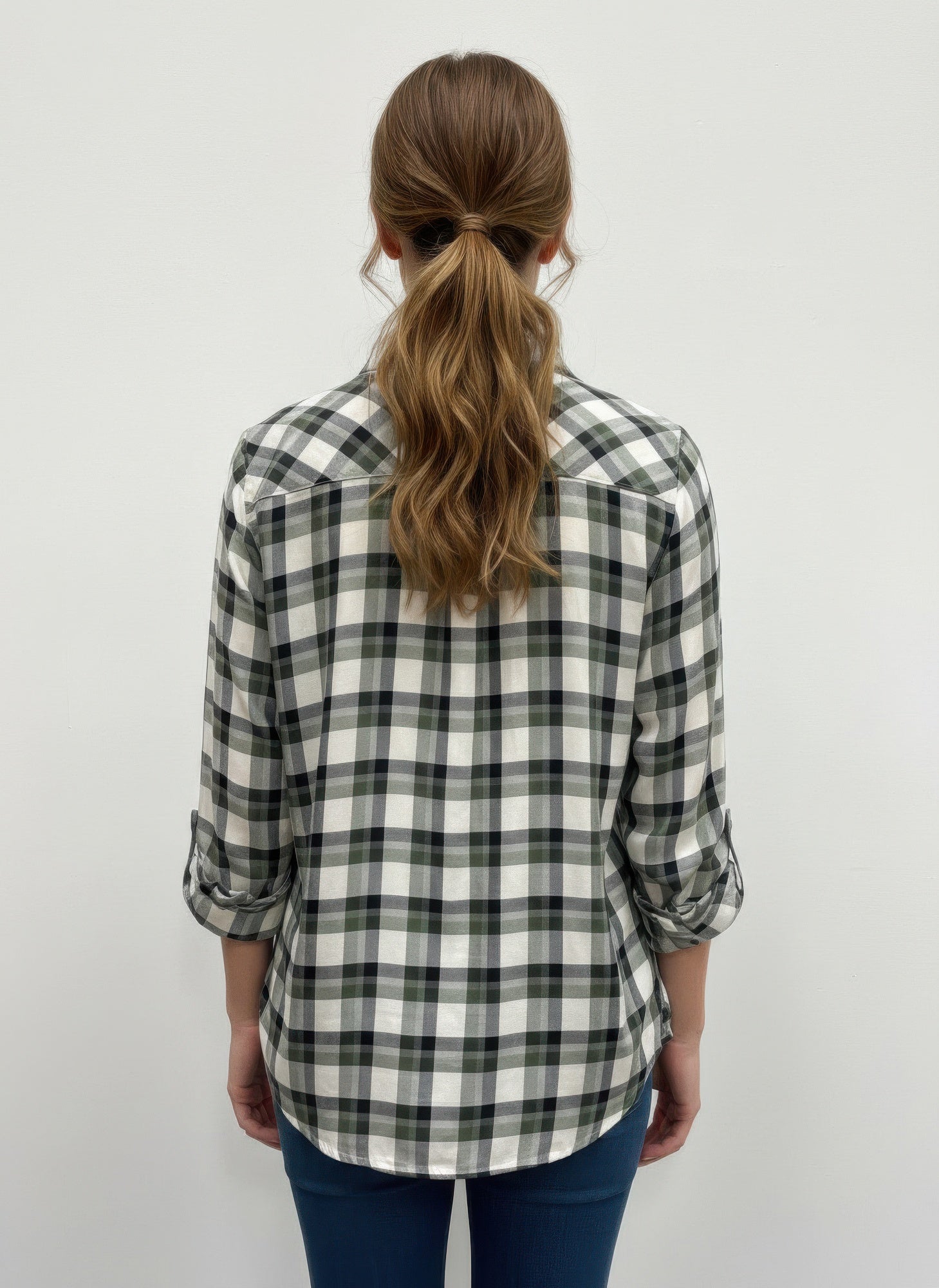 Erika Plaid Blouse - All Season Fashion