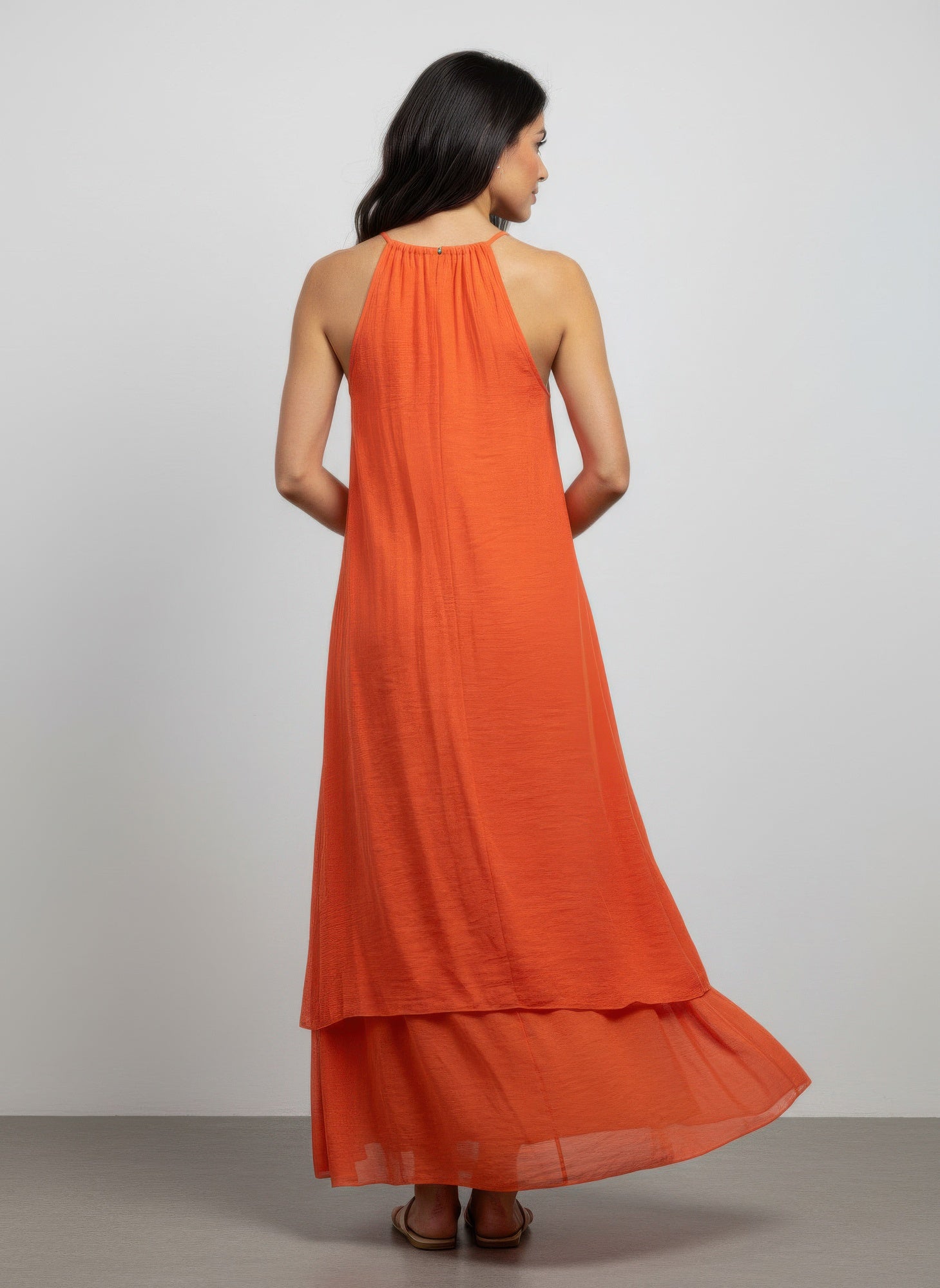 Mlle Gabrielle Solid Sleeveless Dress - All Season Fashion