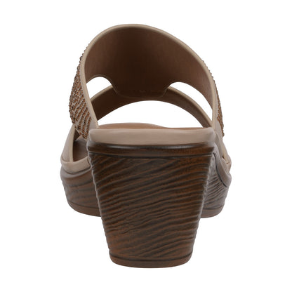 Women's Everi Nude Wedge Sandals