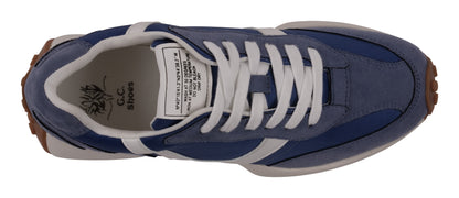 Women's Howell Navy Lace-Up Sneakers