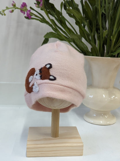 Sleeping Fox Cashmere Hat - Toddler