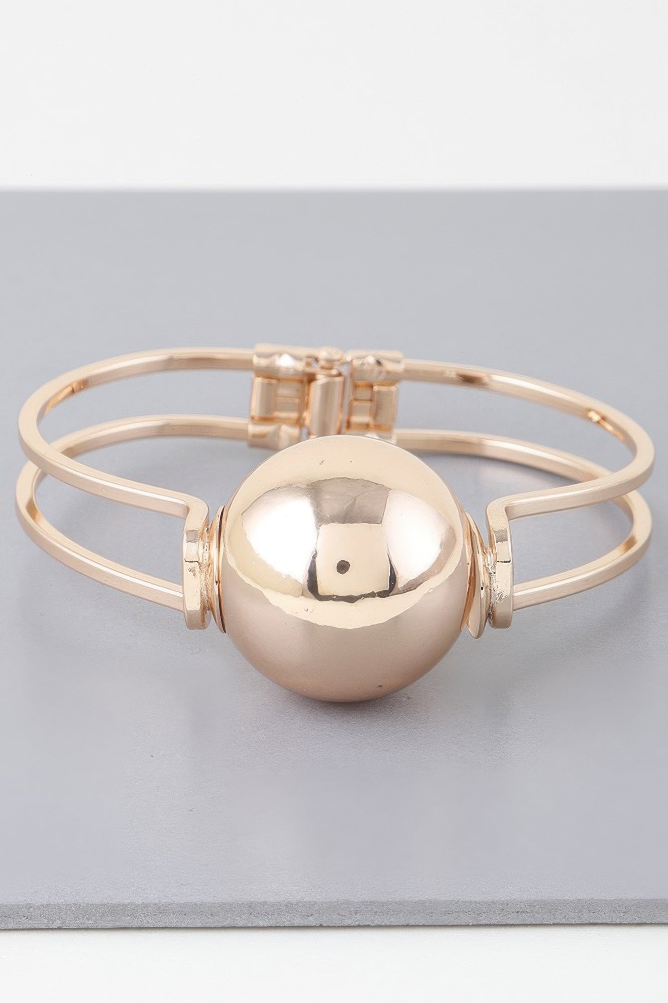 Statement Sphere Cuff Bracelet - All Season Fashion