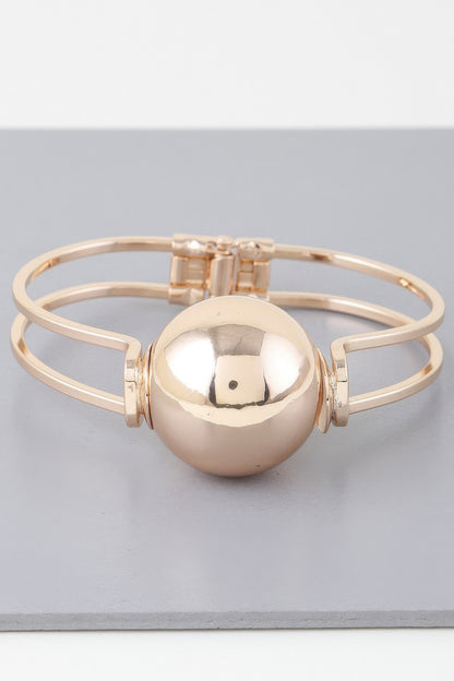 Statement Sphere Cuff Bracelet - All Season Fashion