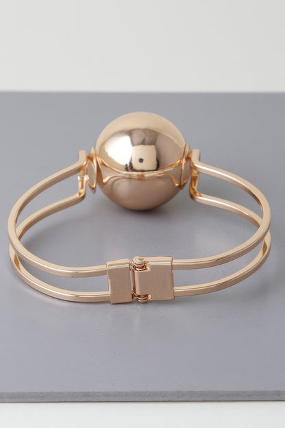 Statement Sphere Cuff Bracelet - All Season Fashion